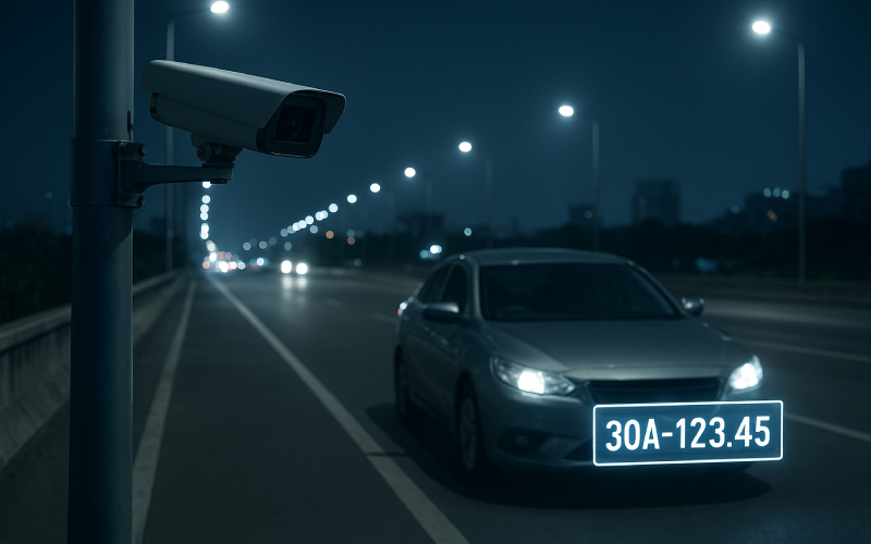 Công nghệ ANPR trong quản lý bãi xe thông minh
