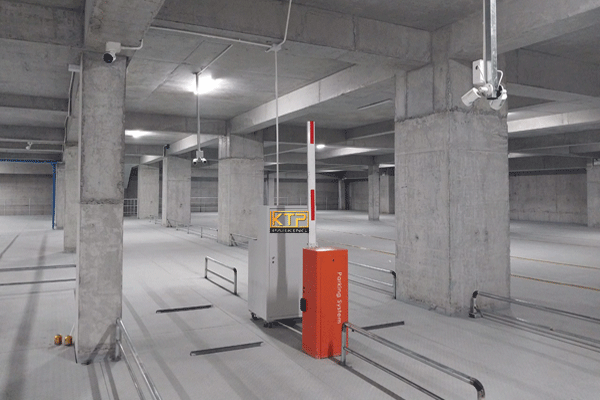 Hệ thống bãi giữ xe KTPPARKING tại Chùa Phổ Quang